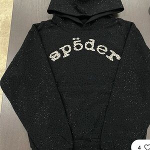 Spyder Black V-Neck Sweater